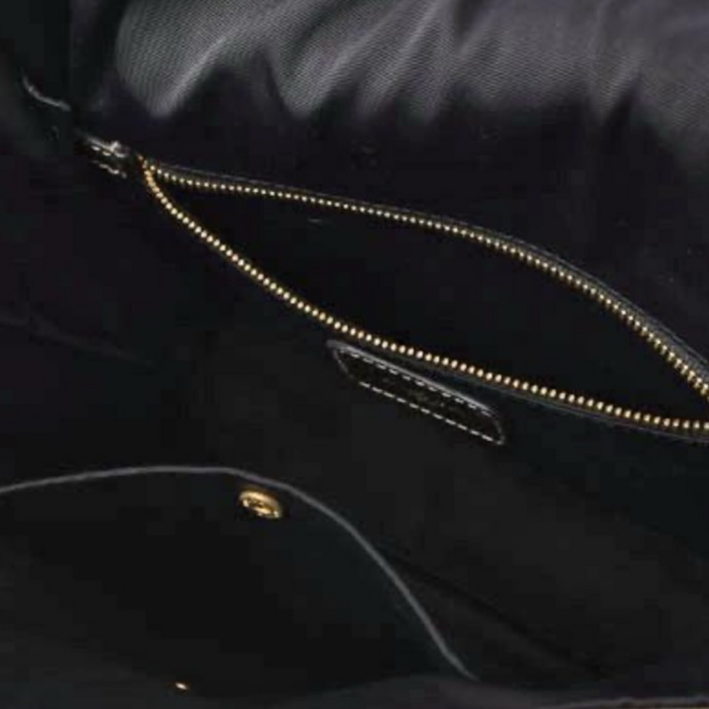 Loewe Anagram Lambskin Semi-Shoulder Bag Champagne Gold Authentic Previously Owned