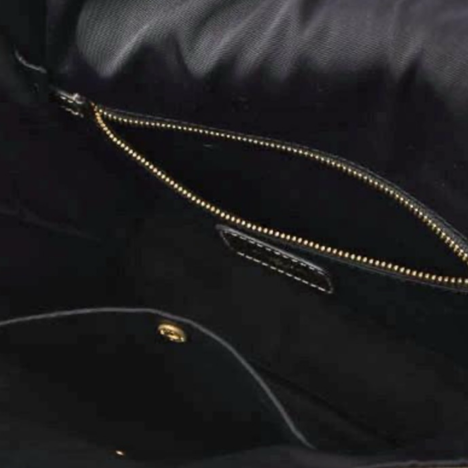 Loewe Anagram Lambskin Semi-Shoulder Bag Champagne Gold Authentic Previously Owned