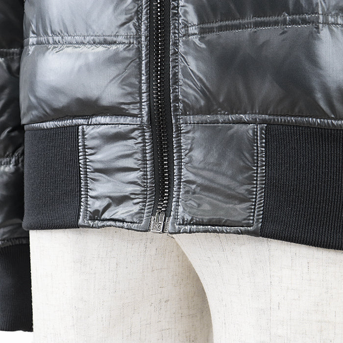 DOLCE & GABBANA – Gray Nylon Jacket – Men’s Size 46 – 100% Authentic ✨ Excellent Pre-Owned Condition ~27% Off MSRP