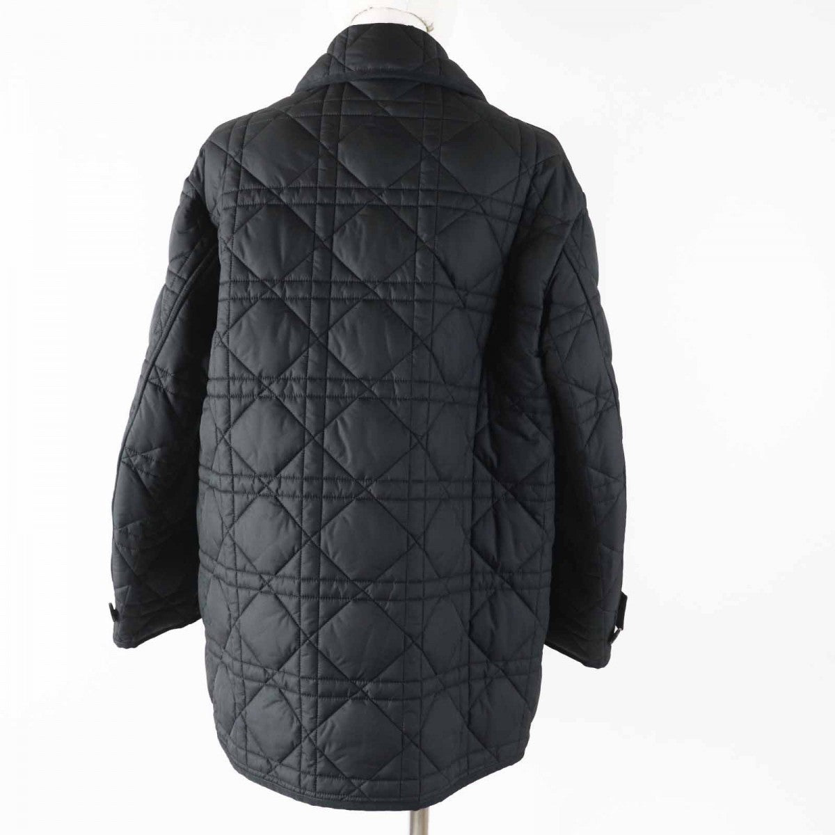 CHRISTIAN DIOR Microcannage Technical Taffeta Jacket – Black – Women’s Size 36 – 100% Authentic ✨ Excellent Pre-Owned Condition ~32% Off MSRPi