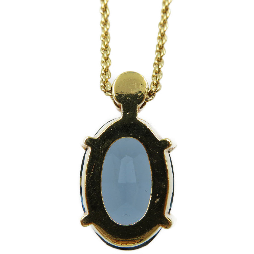 CHRISTIAN DIOR – Blue Swarovski Crystal Necklace – Germany – 100% Authentic Excellent ✨Previously Owned Condition ~26% Off MSRP