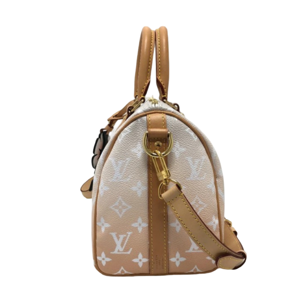 LOUIS VUITTON Speedy Bandoulière 25 Monogram Giant Gradient Pink Authentic Previously Owned