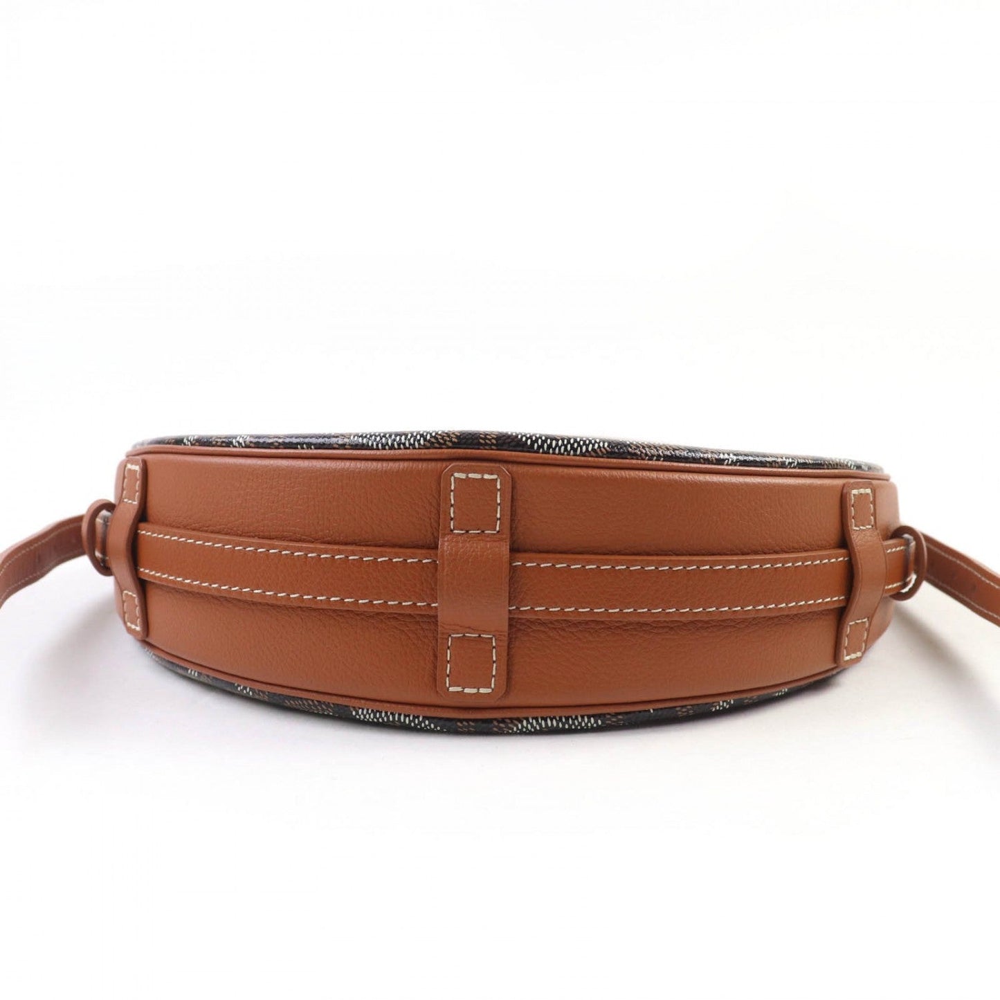 GOYARD – Hirondelle Shoulder Bag – Goyardine Canvas Black/Brown – Made in France – 100% Authentic ✨Previously Owned Unused / Like New Condition ~30% Off MSRP