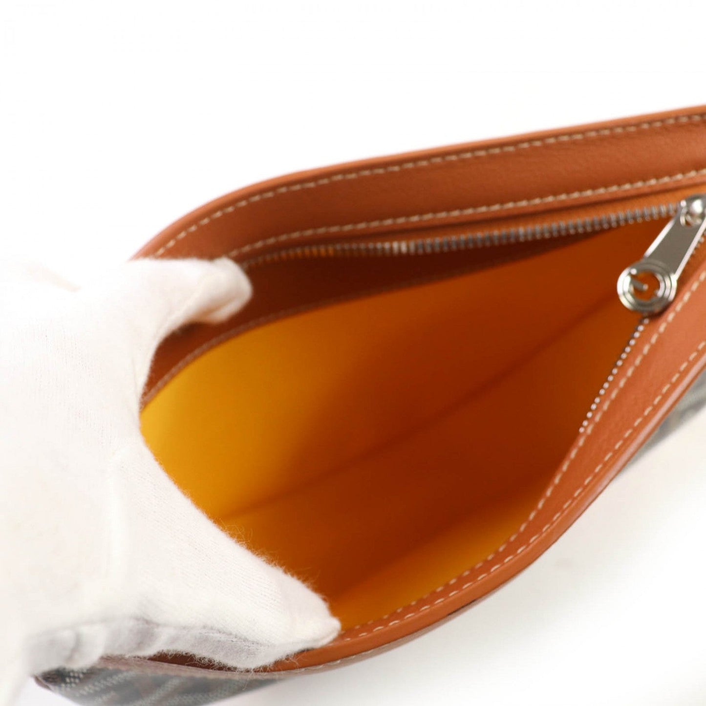 GOYARD – Hirondelle Shoulder Bag – Goyardine Canvas Black/Brown – Made in France – 100% Authentic ✨Previously Owned Unused / Like New Condition ~30% Off MSRP