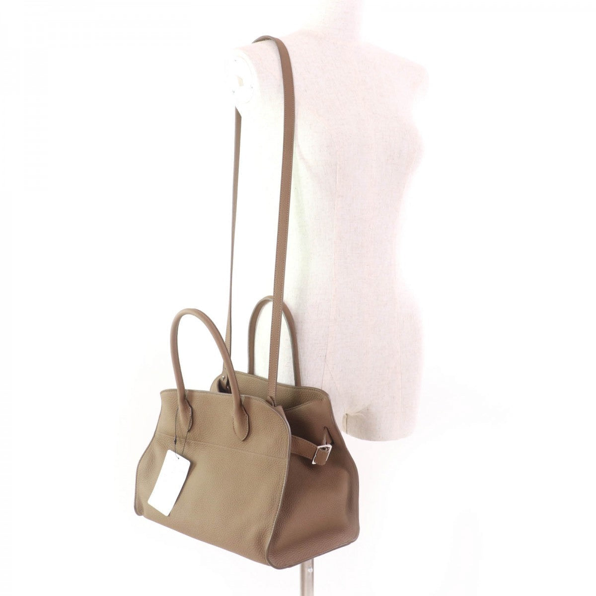 THE ROW – Soft Margaux 12 & Brown Calf Leather – 100% Authentic ✨Previously Owned & in Pristine condition (Like New) ~37% Off MSRP