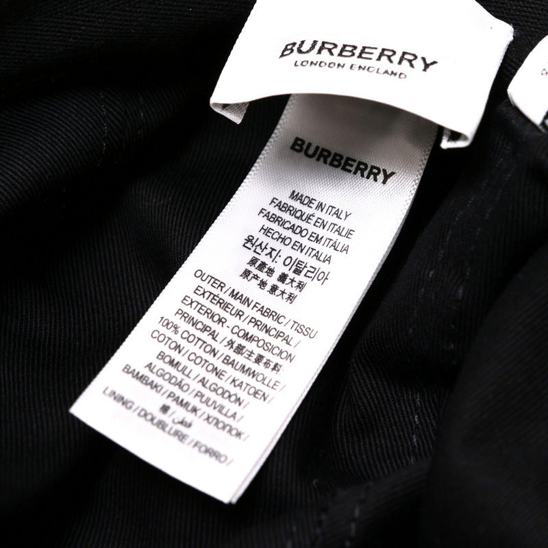 BURBERRY – Nova Check Cotton Hat – Multicolor – Size S – 100% Authentic Previously Owned Unused Condition ~28% Off MSRP