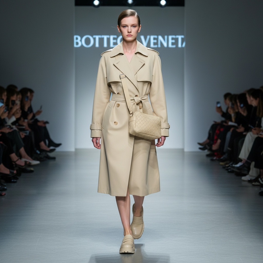 BOTTEGA VENETA – Intrecciato Shoulder Bag – Beige Leather – 100% Authentic ✨Previously Owned Near Mint Condition ~33% Off MSRP