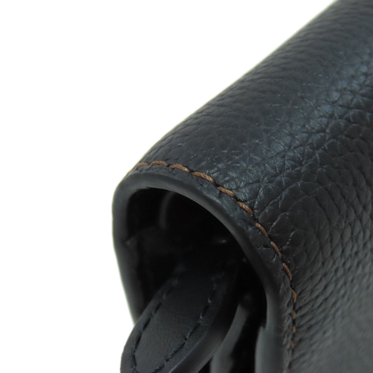 BURBERRY – TB Logo Bifold Wallet – Black Leather 100% Authentic ✨Previously Owned Excellent Condition ~32% Off MSRP