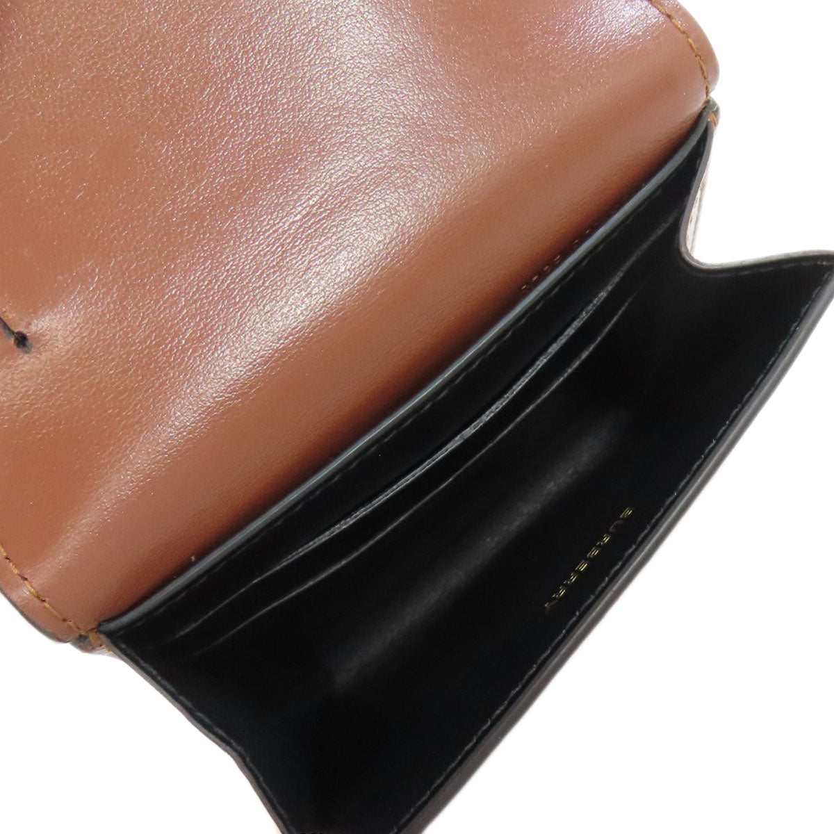 BURBERRY – Bifold Wallet – Brown Logo PVC – 100% Authentic ✨Previously Owned Very Good Condition ~36% Off MSRP