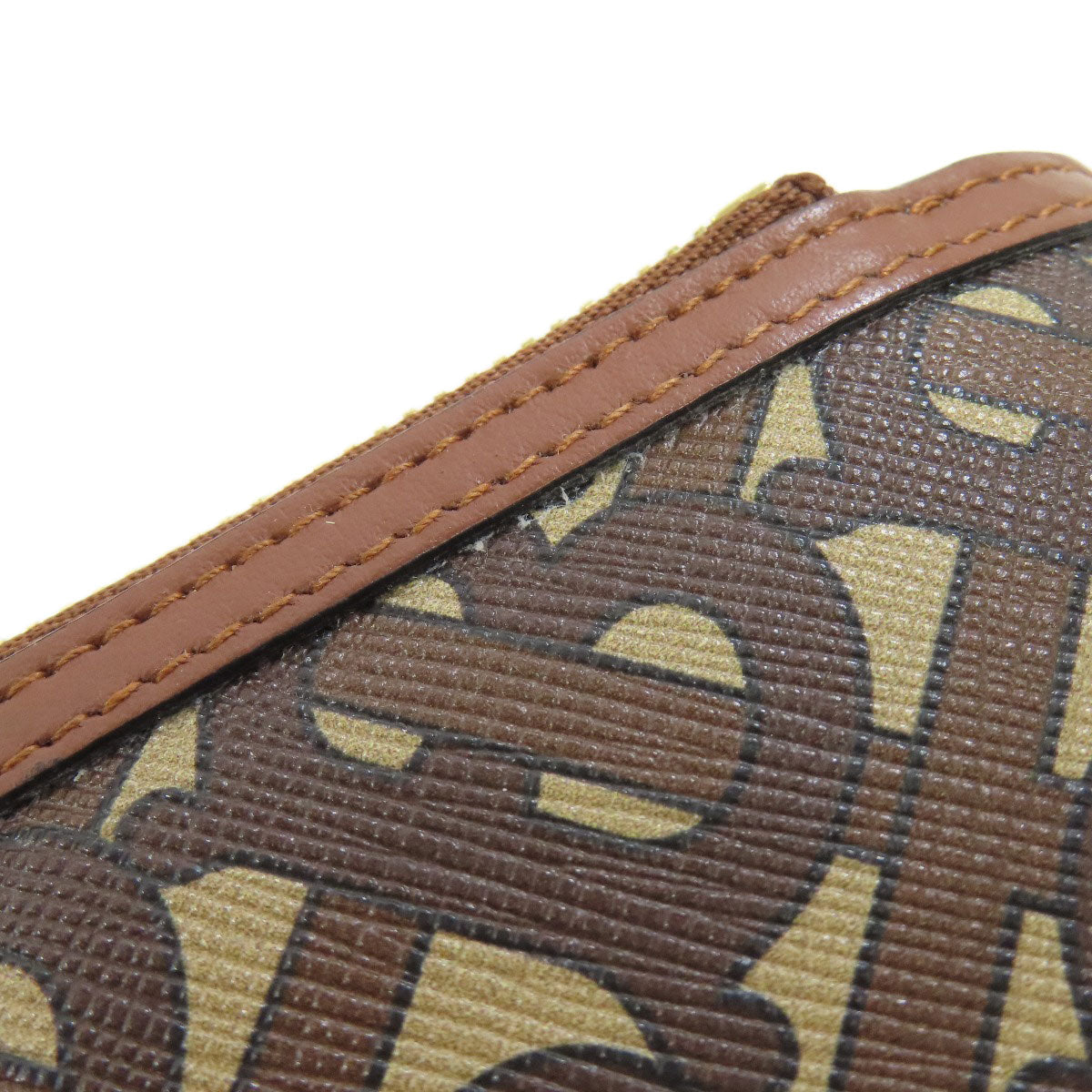 BURBERRY – Bifold Wallet – Brown Logo PVC – 100% Authentic ✨Previously Owned Very Good Condition ~36% Off MSRP