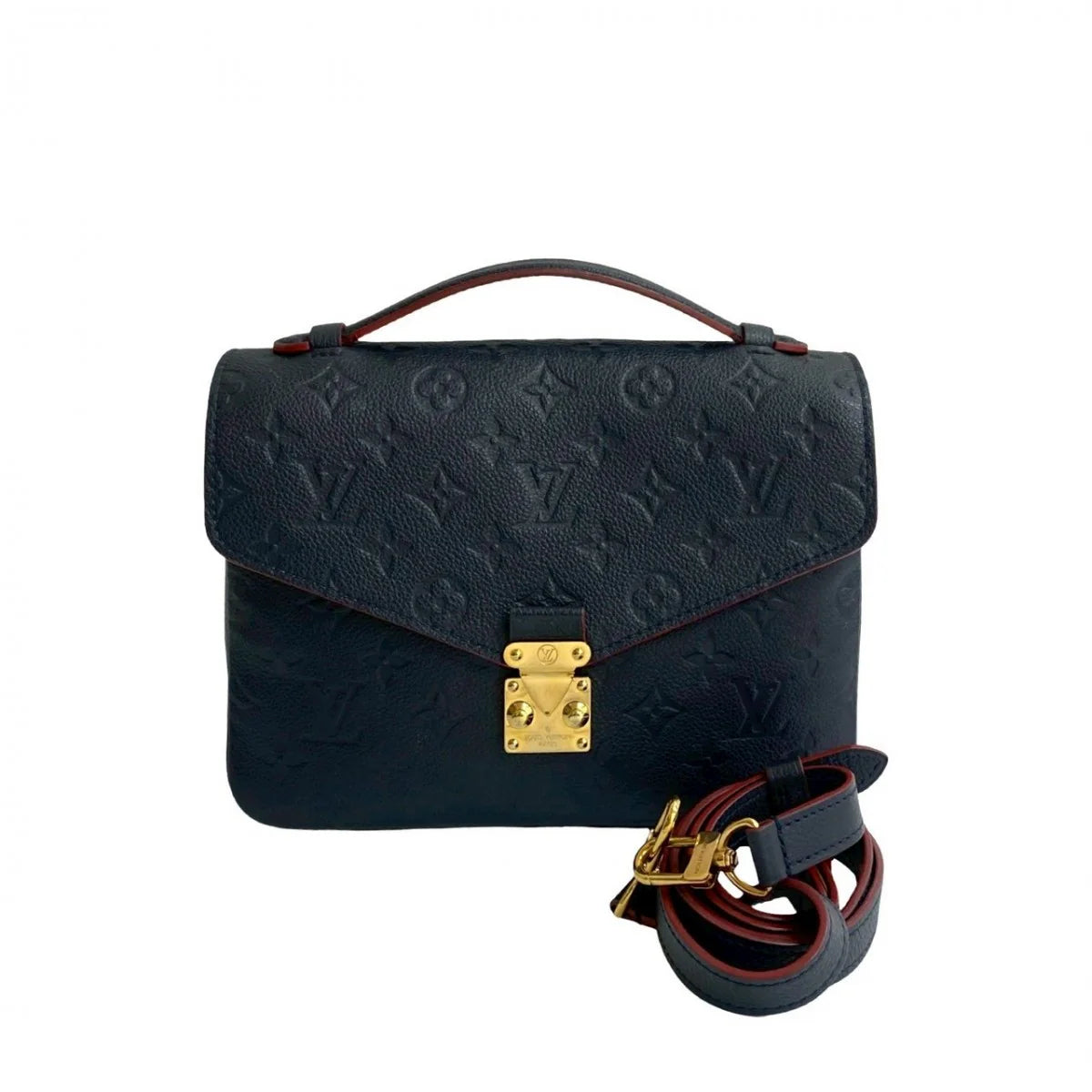 LOUIS VUITTON – Pochette Métis MM Navy Monogram