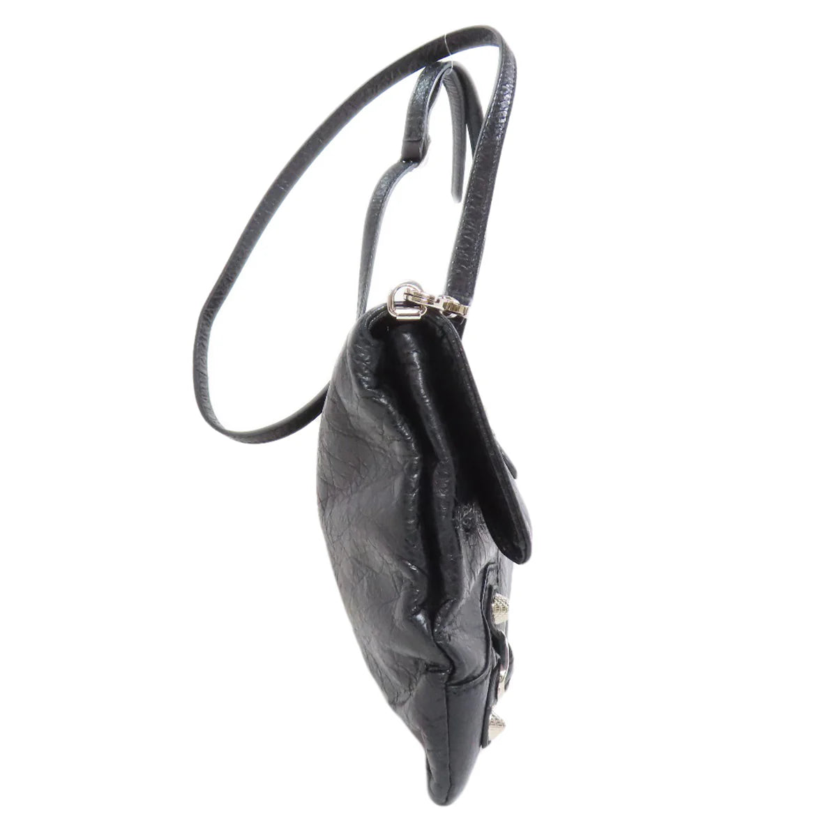 BALENCIAGA Black Calfskin Giant Envelope