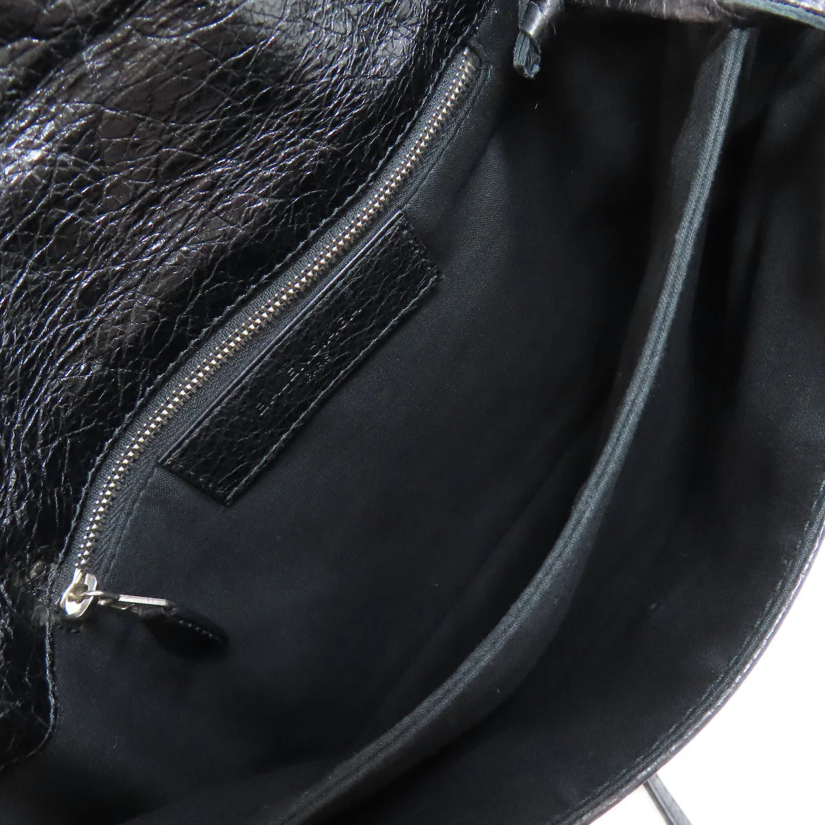 BALENCIAGA Black Calfskin Giant Envelope