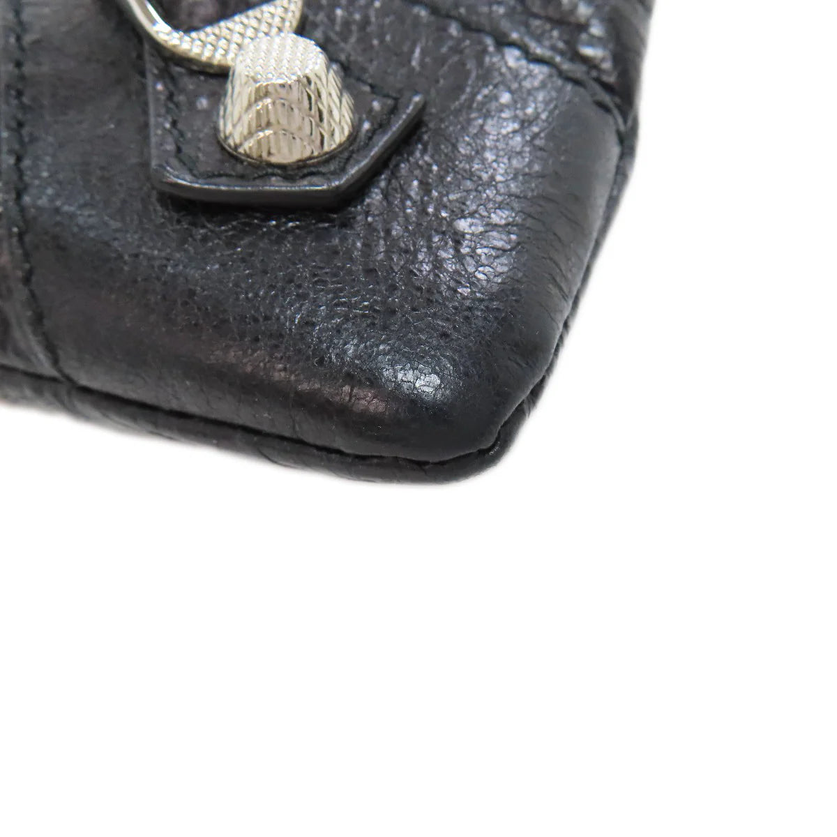 BALENCIAGA Black Calfskin Giant Envelope