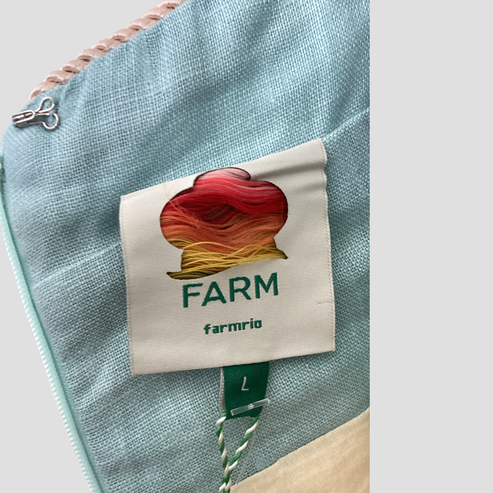 Farm Rio Royal Sea Linen Midi Dress – NWT - Authentic