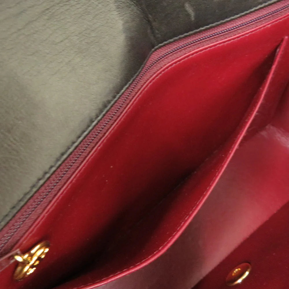 CHANEL – Diana 25 Medium – COCO Mark –Black Lambskin with Gold-Tone Hardware