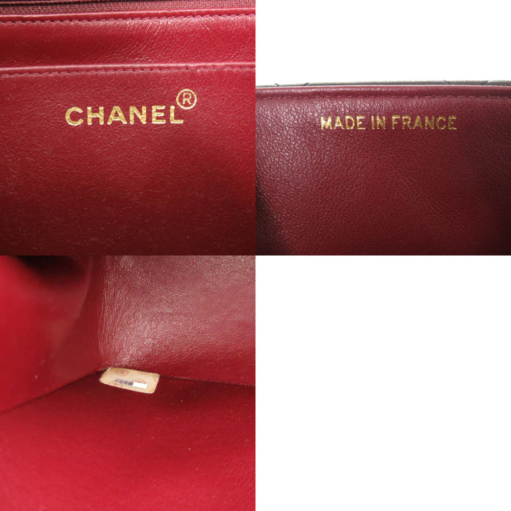 CHANEL – Diana 25 Medium – COCO Mark –Black Lambskin with Gold-Tone Hardware