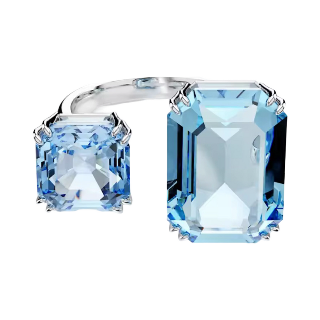 Colourful Zircon Statement Ring – 925 Sterling Silver – Colorful Zircon Statement Ring