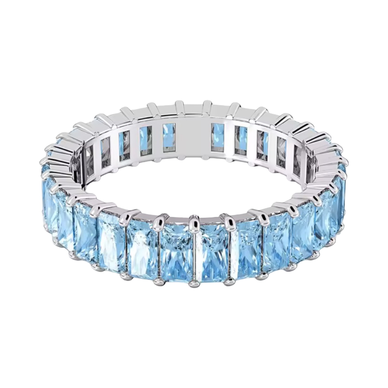 Colourful Zircon Statement Ring – 925 Sterling Silver – Colorful Zircon Statement Ring