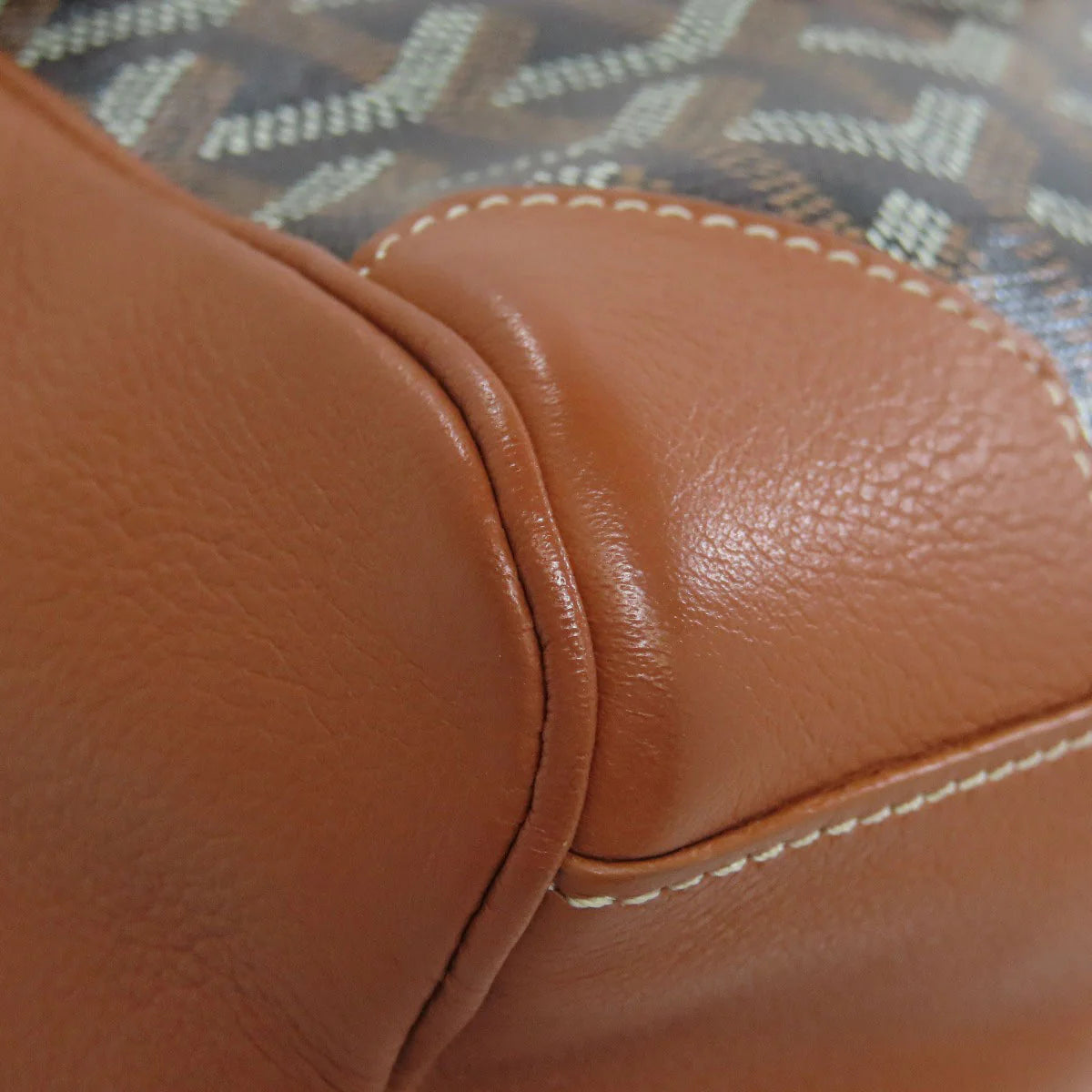 GOYARD  – Saigon Mini 2WAY – Brown Goyardine Canvas with Leather Trim