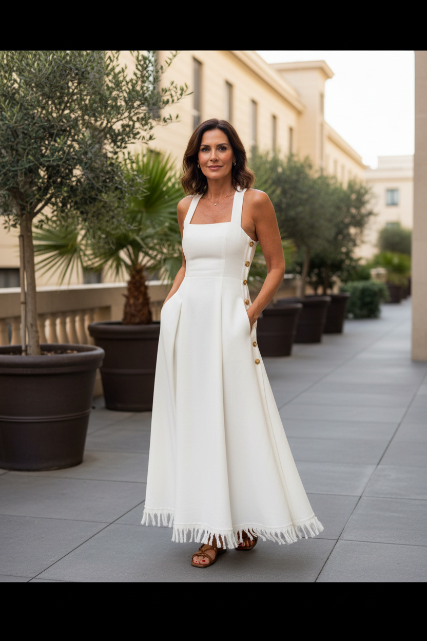 Tassel Maxi Dress