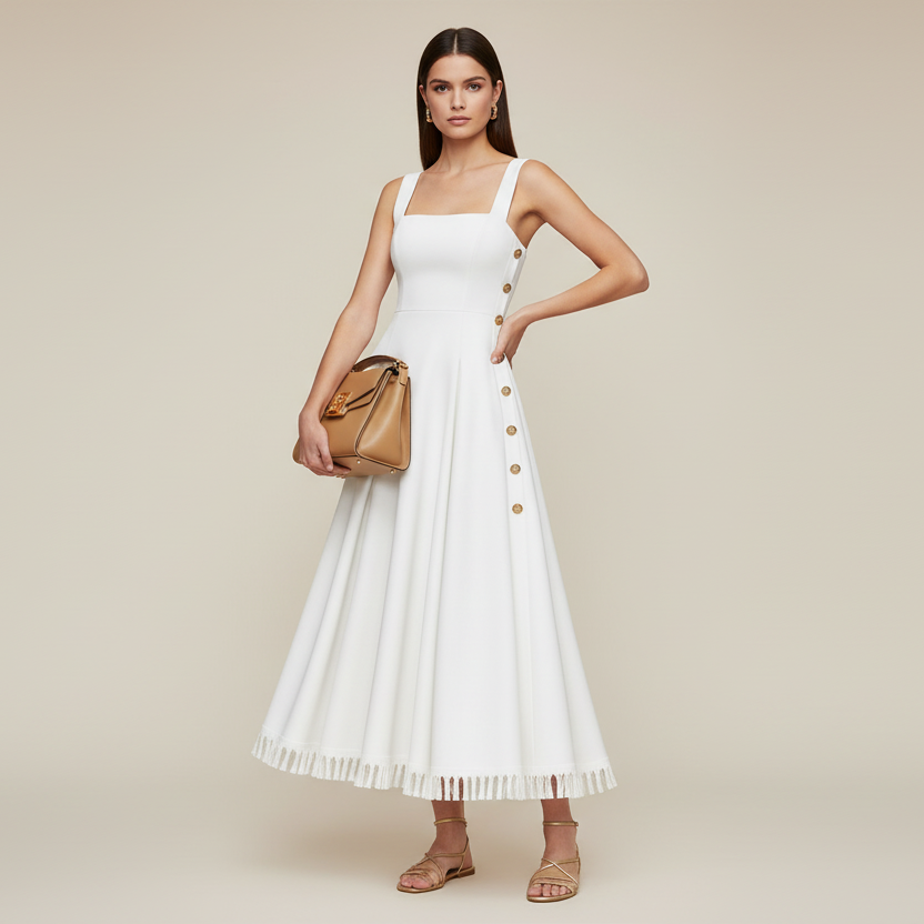 Tassel Maxi Dress