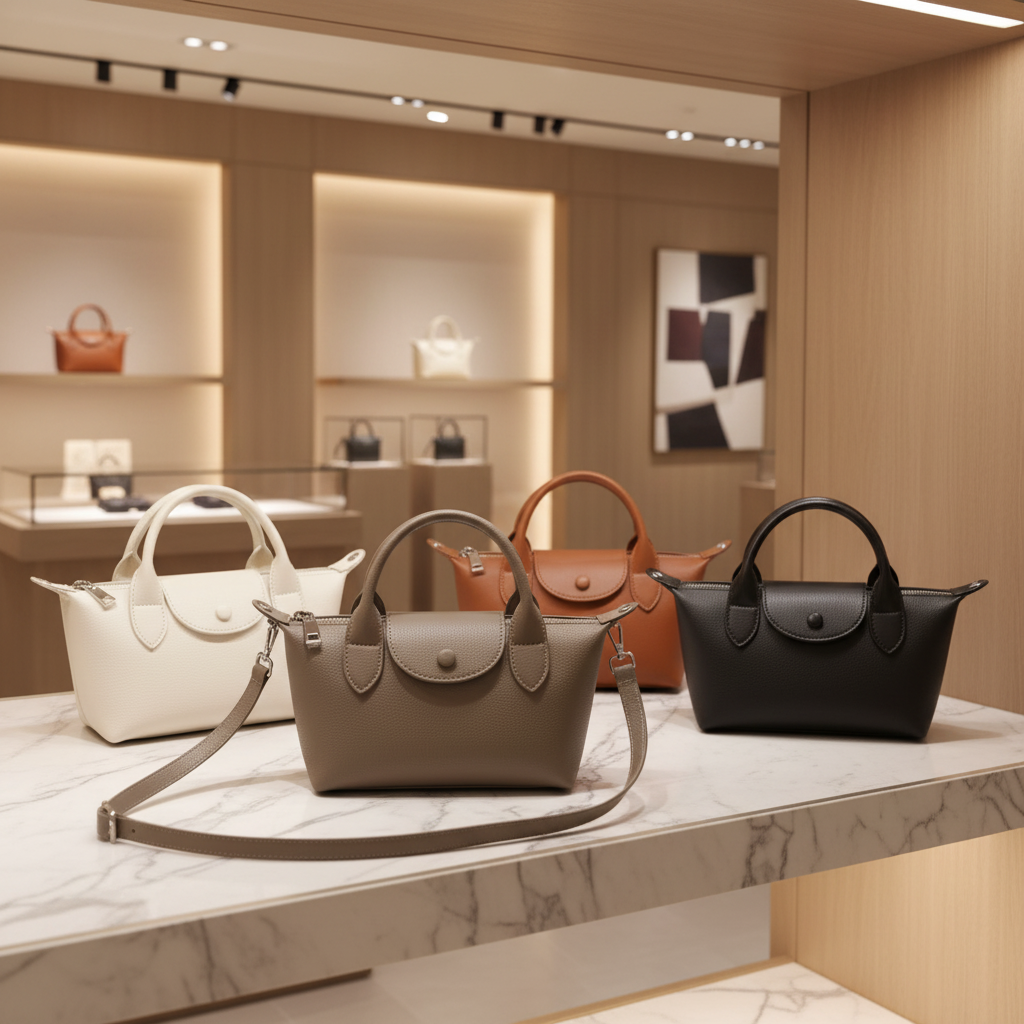 Mini Structured Top Handle Bag | Everyday Designer-Inspired Style