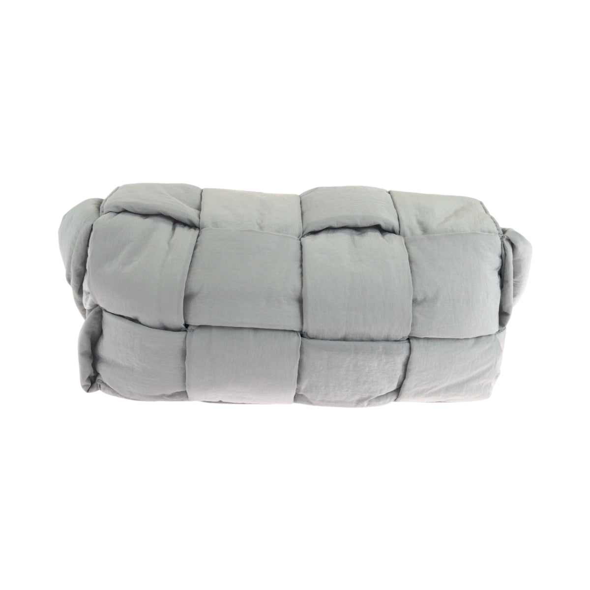 BOTTEGA VENETA – Padded Tech Cassette Shoulder Bag with Pouch – Grey Nylon & Silver Hardware – 100% Authentic ✨Previously Owned Excellent Condition ~32% Off MSRP