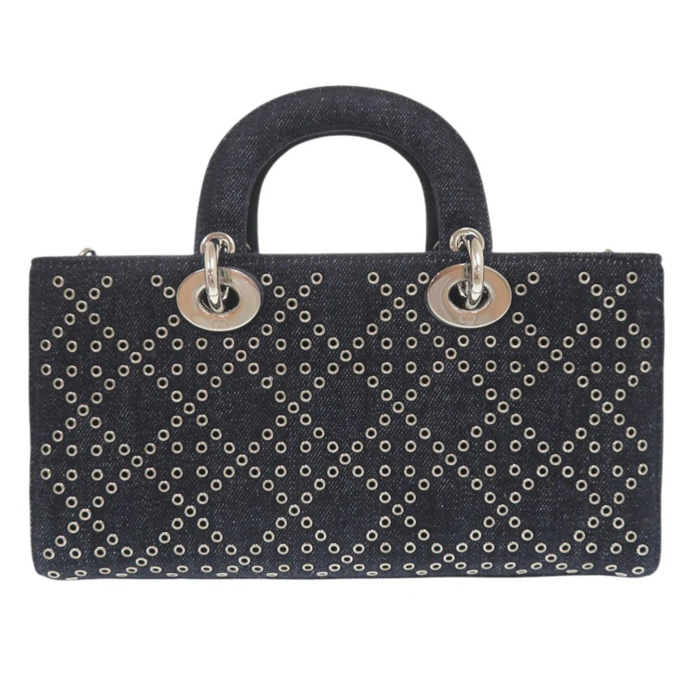 Christian Dior – Lady D-Joy Cannage Medium 2WAY Denim Blue