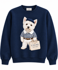 L’LUXE pre-order Crewneck Sweatshirt – Navy