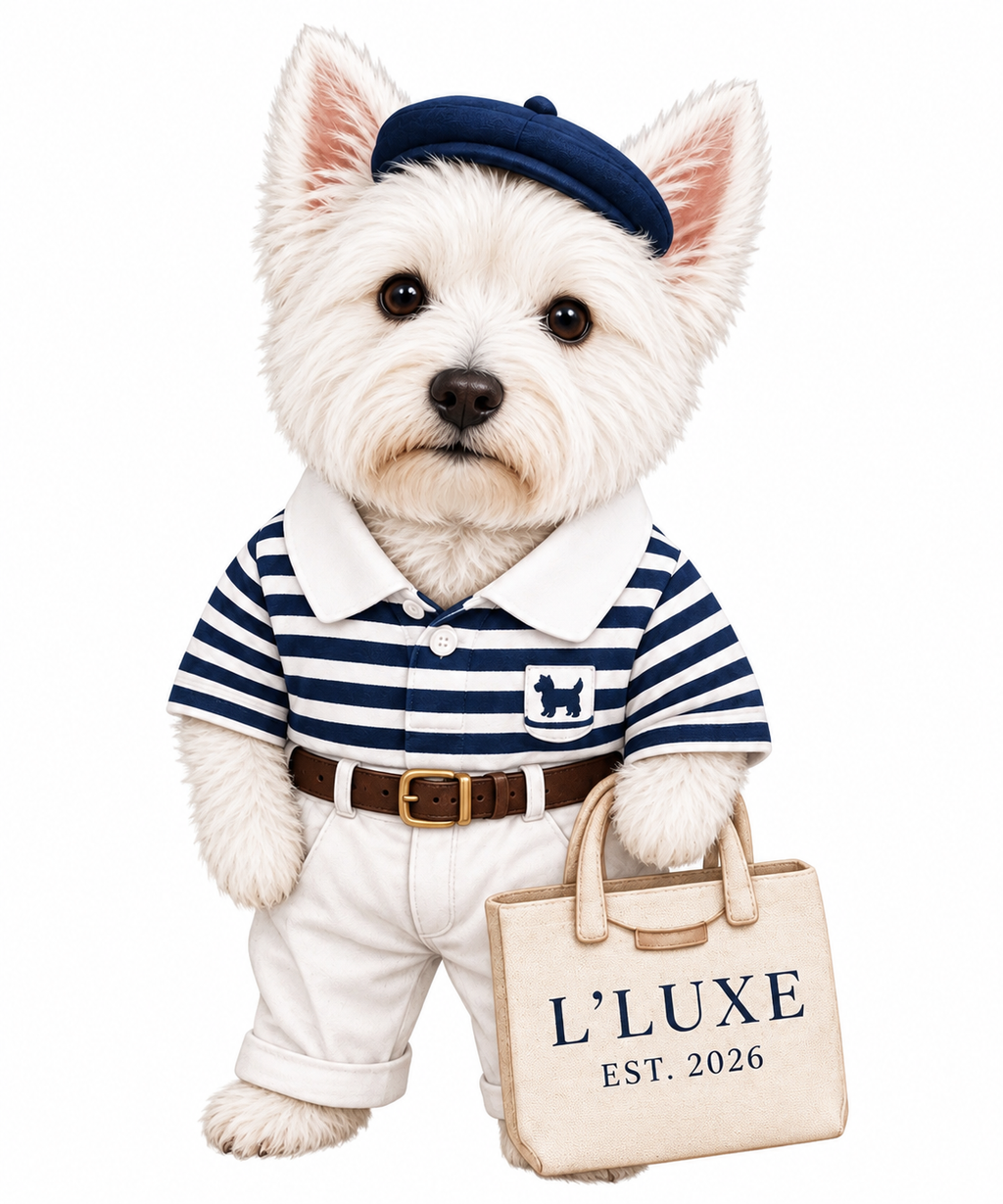 L’LUXE pre-order Crewneck Sweatshirt – Navy