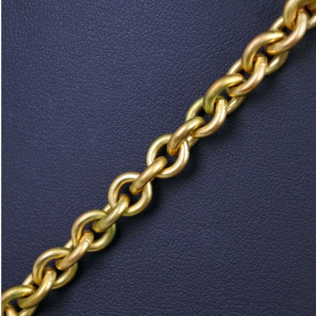 CHANEL – Coco Mark Medallion Necklace – 93P – 1993 Spring Collection – Gold Plated – Previously Owned