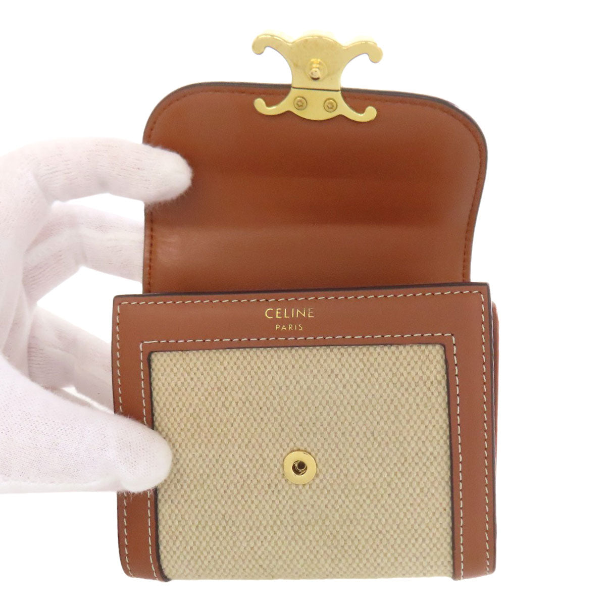 CELINE Triomphe Bifold Wallet