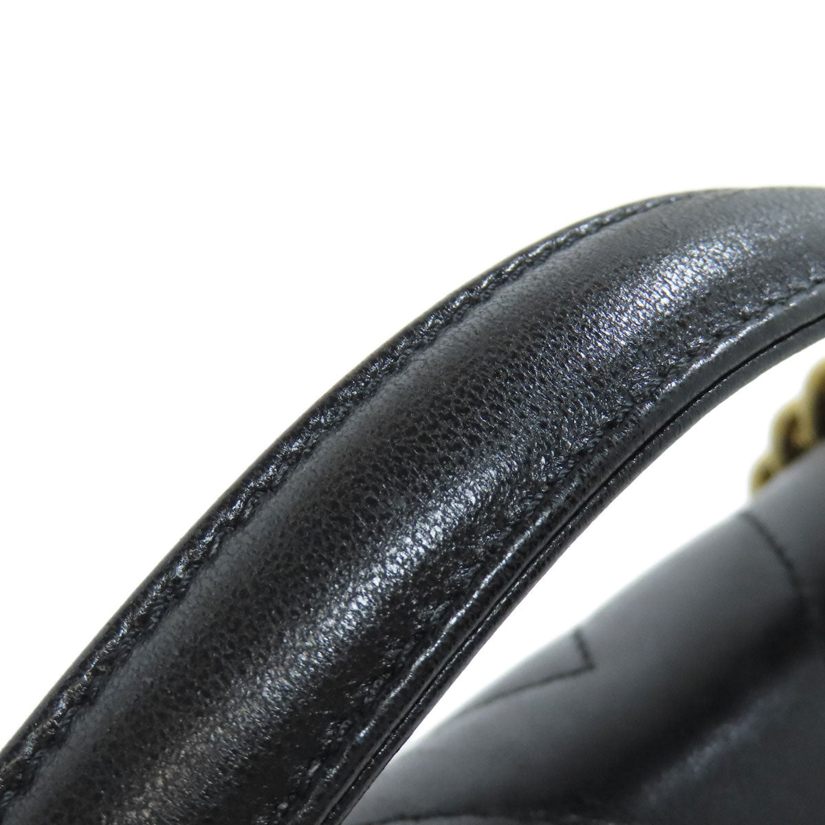 CHANEL – V-Stitch 2-Way Shoulder Bag – Black Lambskin with Gold-Tone Metal – Karl Lagerfeld Collection 2018 – 100% Authentic ✨Previously Owned Very Good Condition ~33% Off MSRP