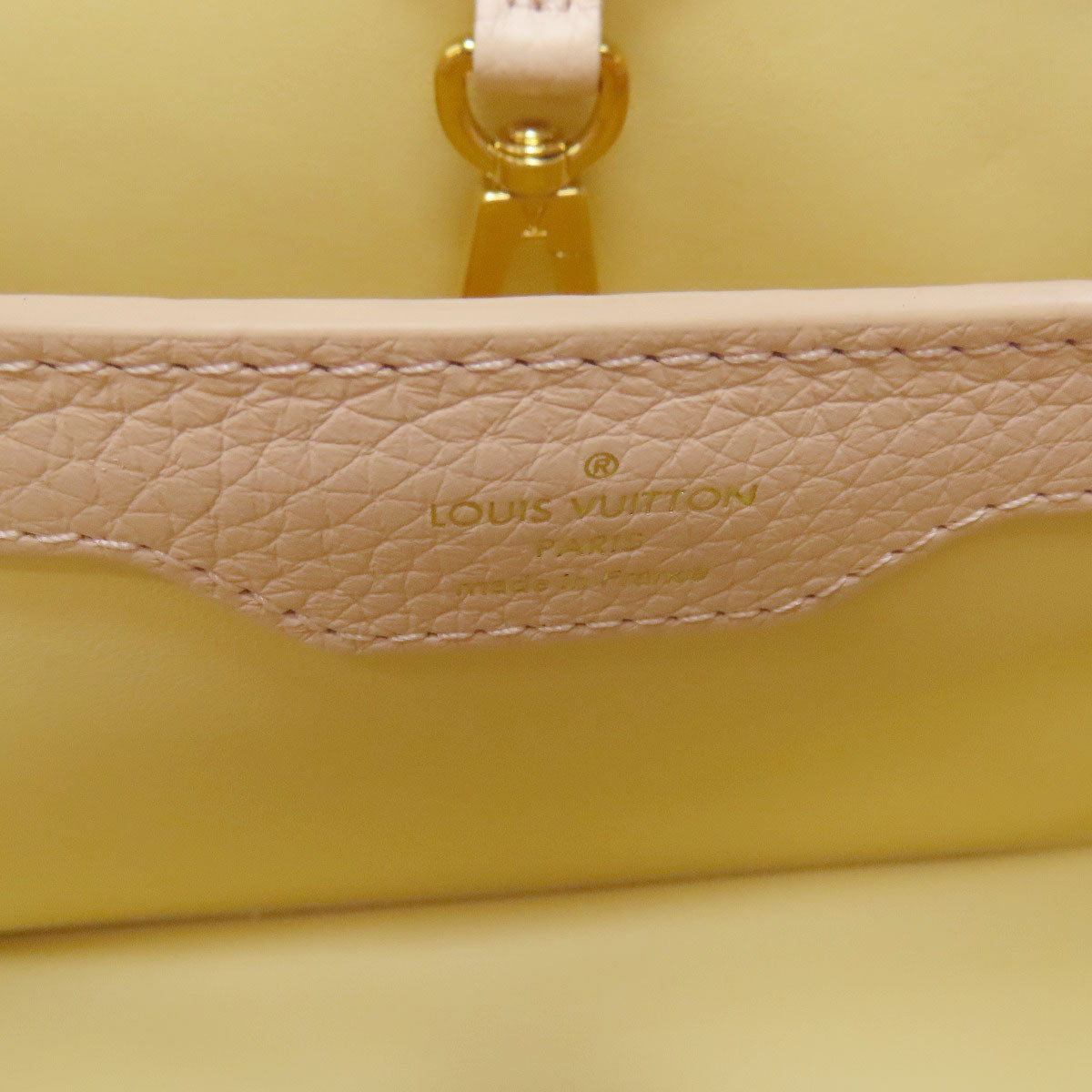 LOUIS VUITTON – Capucines BB Handbag– Taurillon Clemence Leather