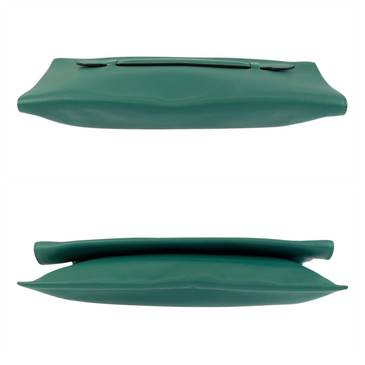 HERMÈS Puri Plat Evercolor leather