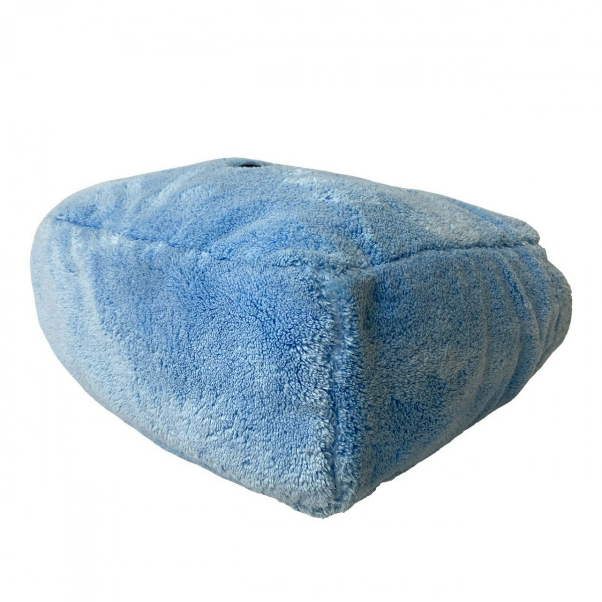 PRADA – Terry Tote Bag (Pile Towel) with Triangle Logo – Blue – 100% Authentic ✨Previously Owned Very Good Condition ~40% Off MSRP