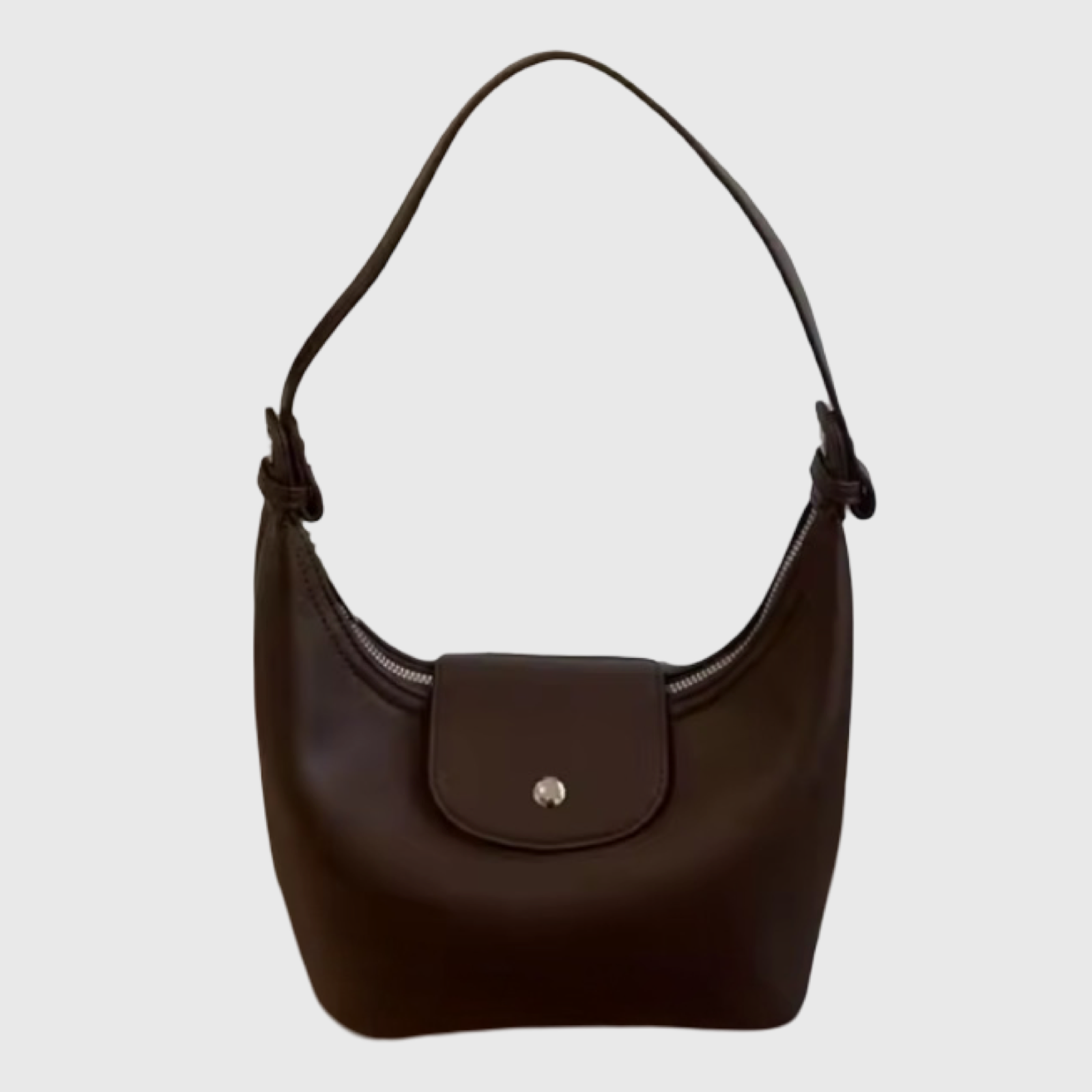 Dumpling Bag – Soft Leather Mini Hobo | L’LUXE Inspired Collection