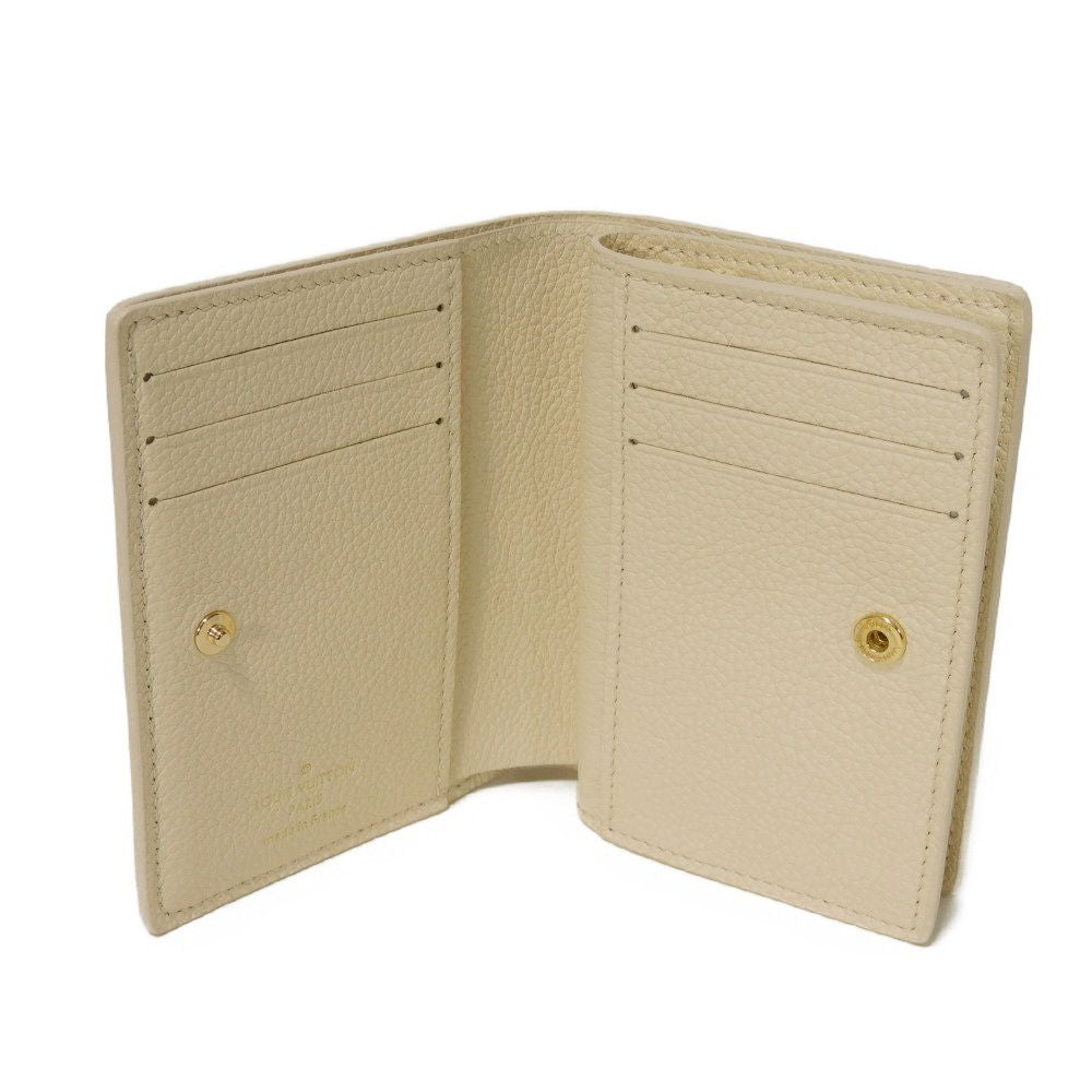 LOUIS VUITTON – Portefeuille Claire Bifold – Monogram Empreinte Leather – Rose Trianon Bicolor