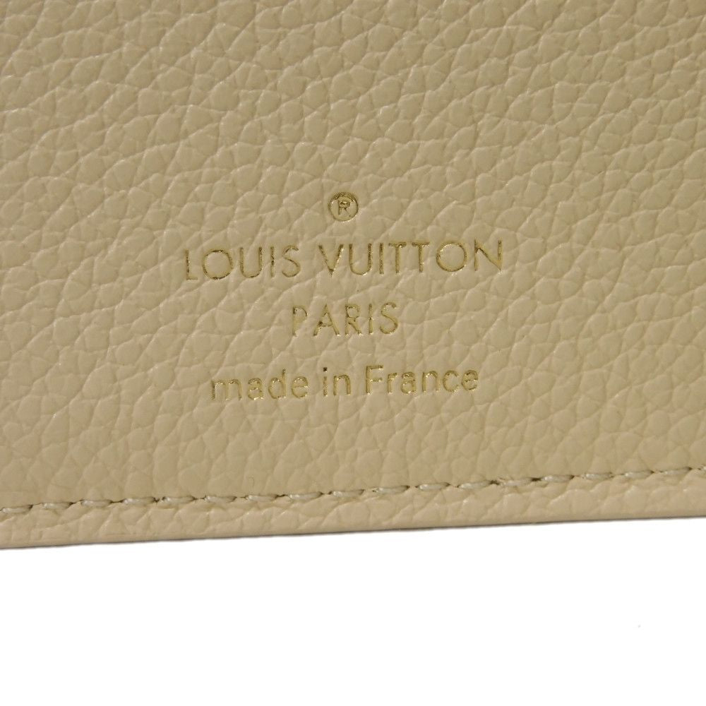 LOUIS VUITTON – Portefeuille Claire Bifold – Monogram Empreinte Leather – Rose Trianon Bicolor