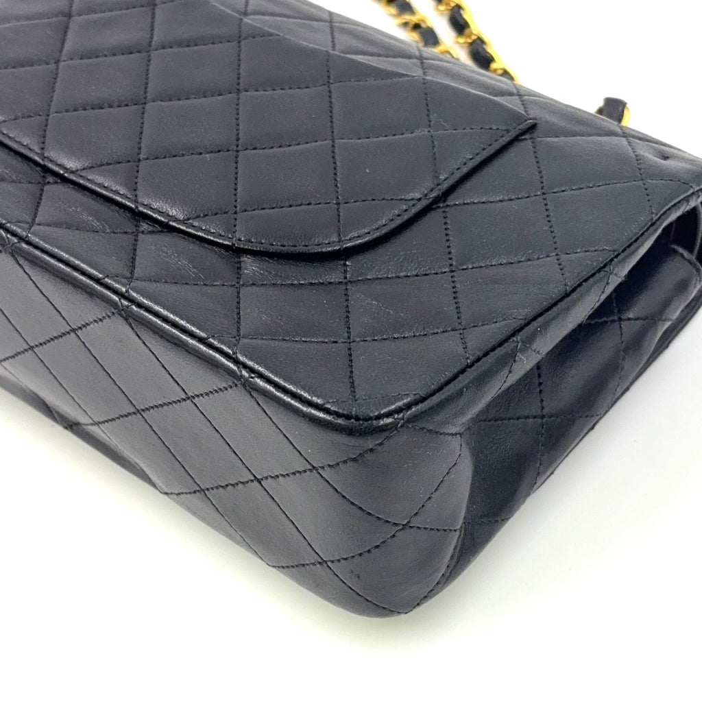 Chanel Classic Flap Medium Quilted Lambskin Previously Owned Authentic