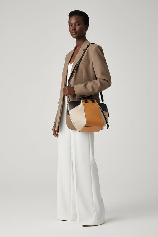 Loewe Anagram Basket Bag Small Raffia Leather Silver Light Beige – Very Good Condition | L’LUXE Authentic’s