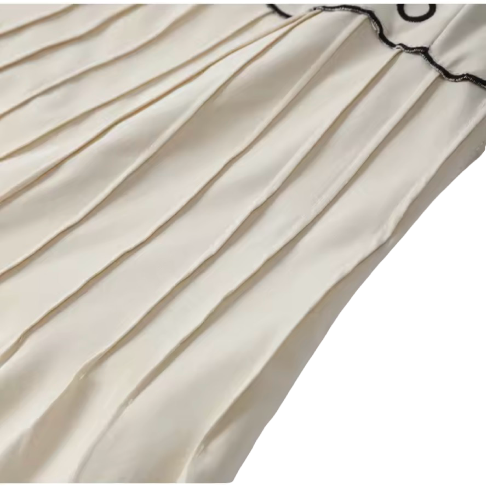 Cream White Embroidered Strap Maxi Dress