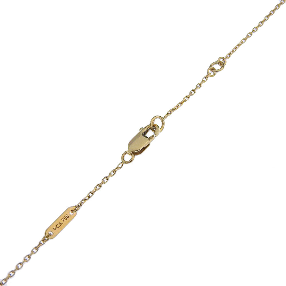 Van Cleef & Arpels – Sweet Alhambra Papillon Necklace – 18K Yellow Gold & Mother-of-Pearl