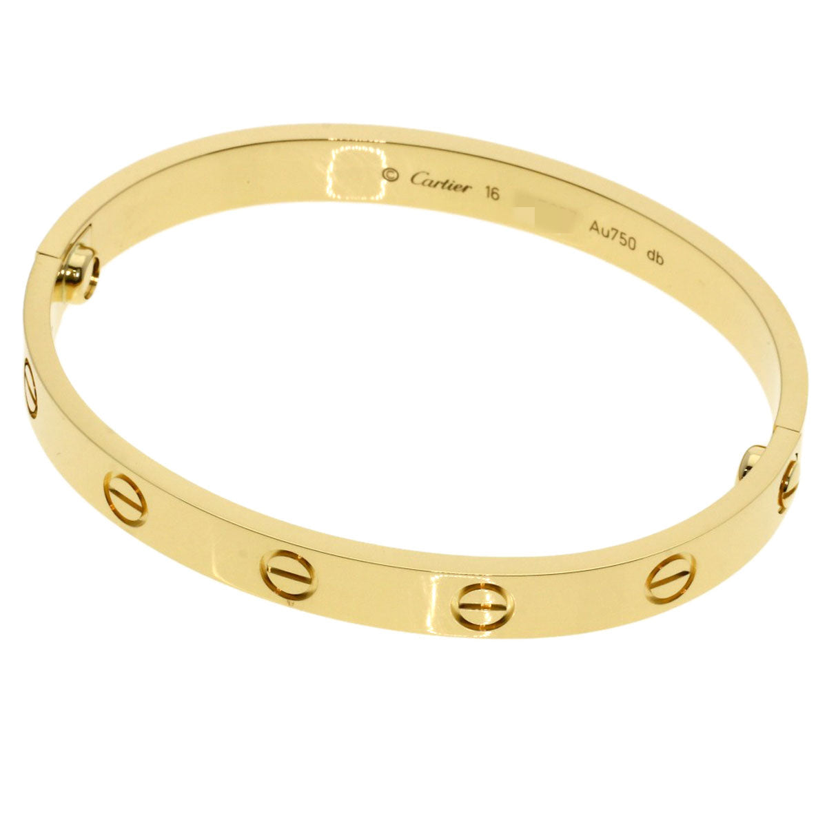 CARTIER Love Bracelet with Driver 18K Yellow Gold