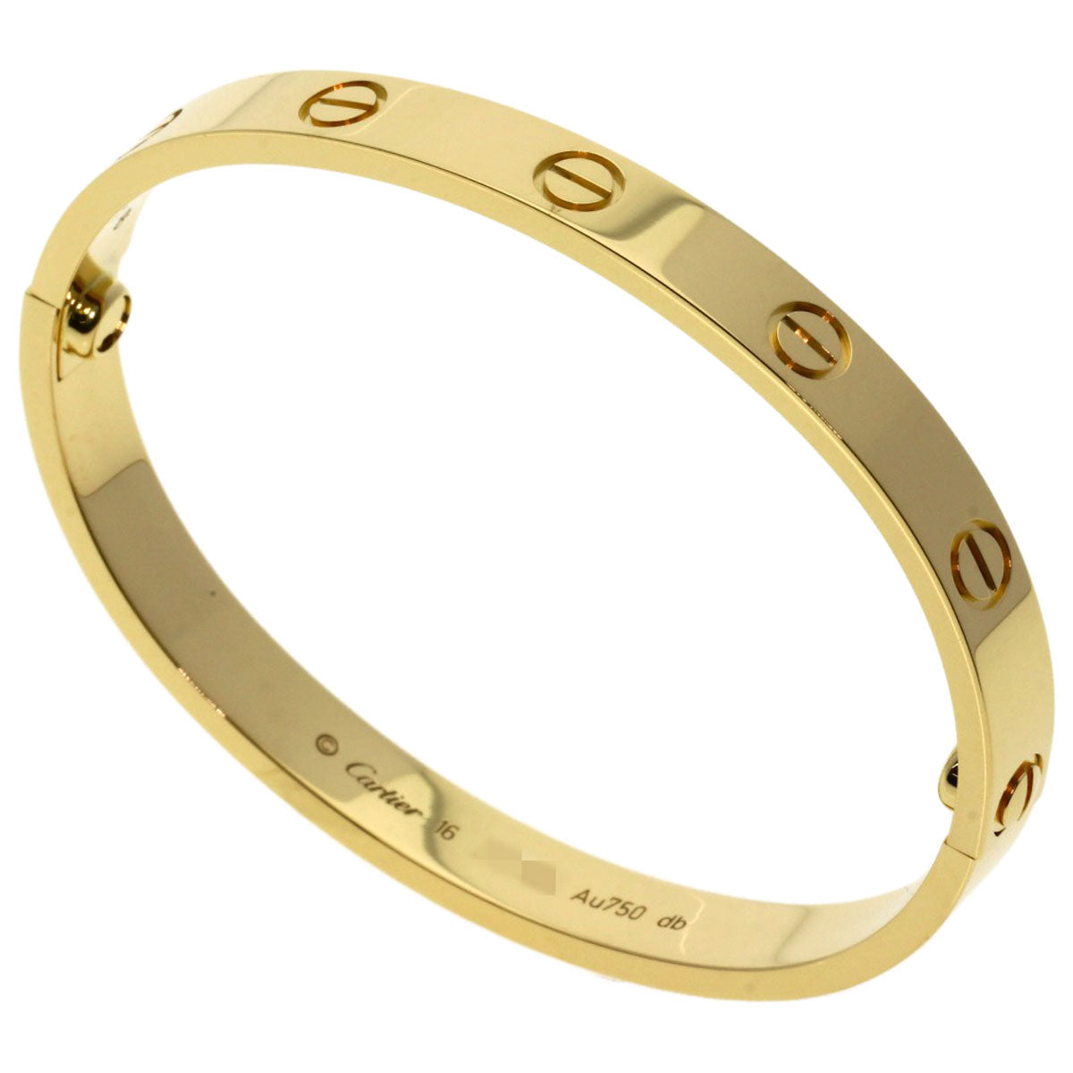 CARTIER Love Bracelet with Driver 18K Yellow Gold