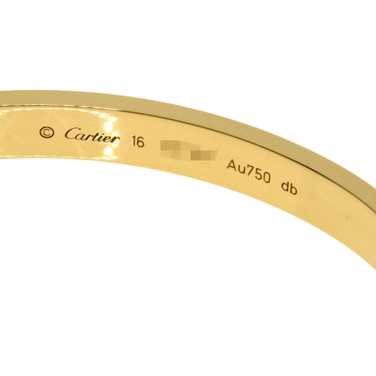 CARTIER Love Bracelet with Driver 18K Yellow Gold