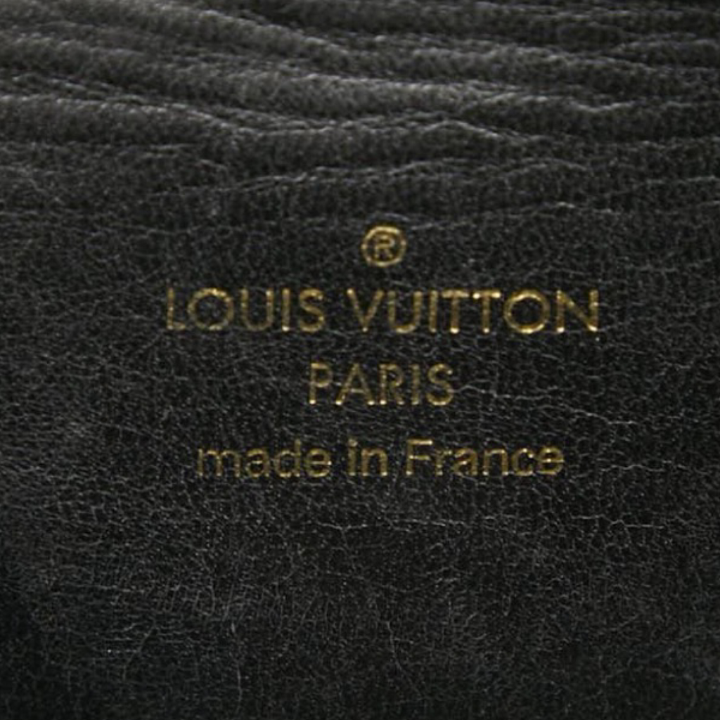 LOUIS VUITTON Sac Flare Monogram Charm Black Beige Gold Chain Shoulder Bag – Authentic Previously Owned