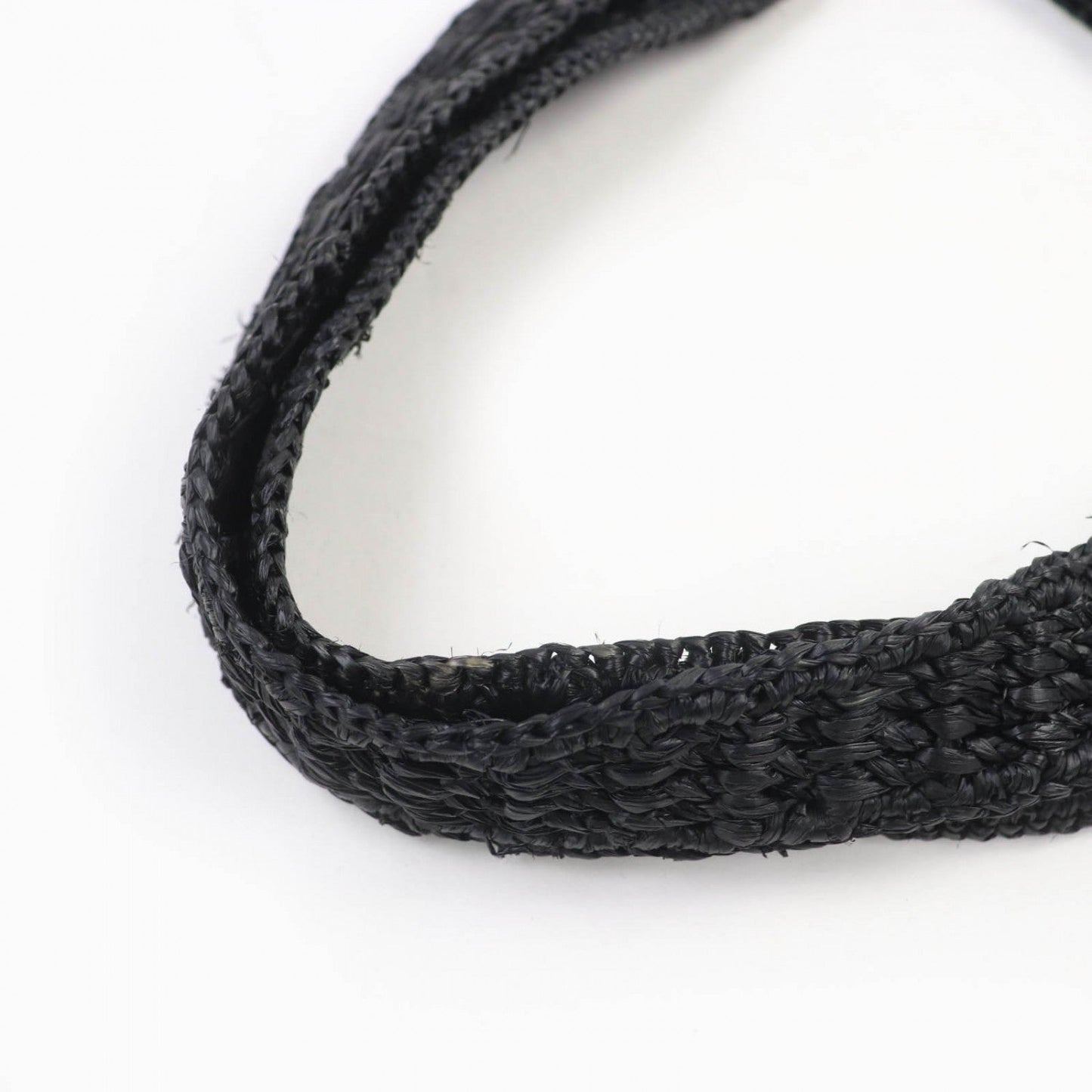 Chloé Black Raffia Tote Banana Summer