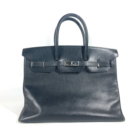 HERMES Birkin 35 Black Ardenne aLeather – CO Stamp